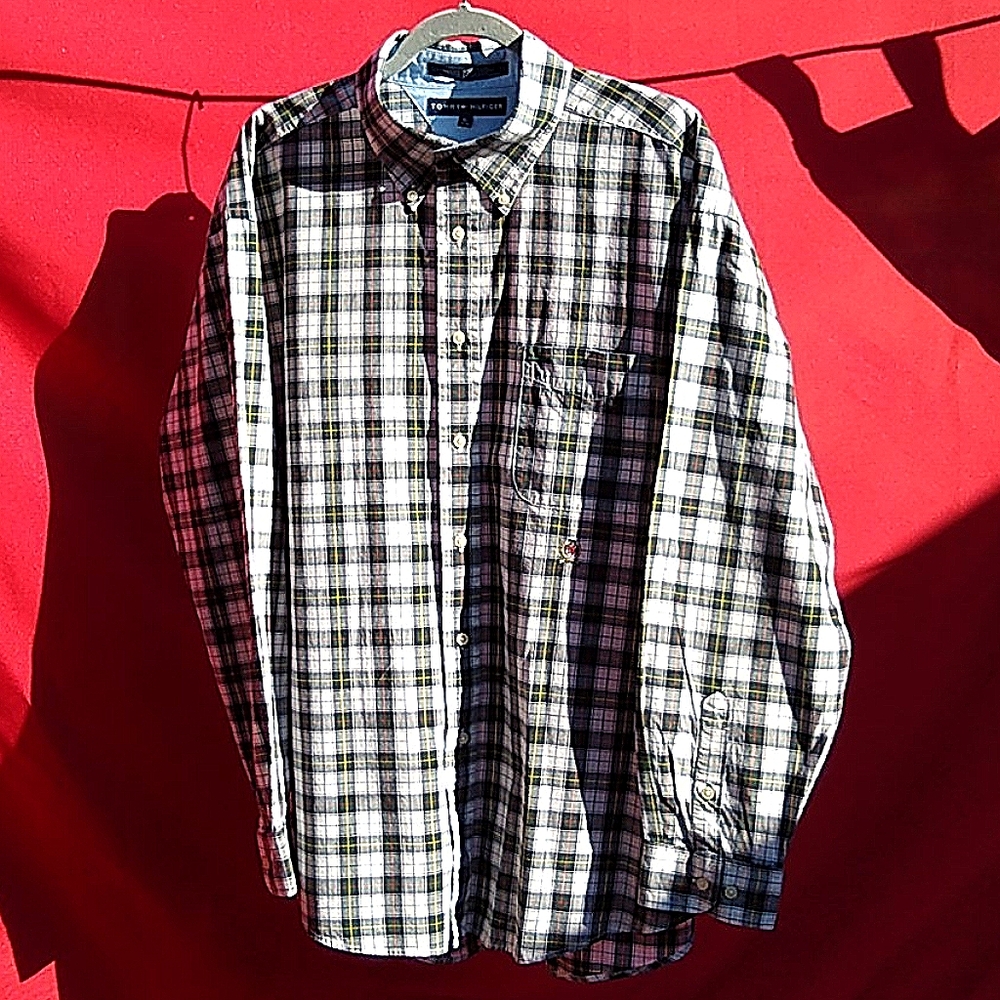 Tommy Hilfiger XL Long Sleeve Button Down Shirt